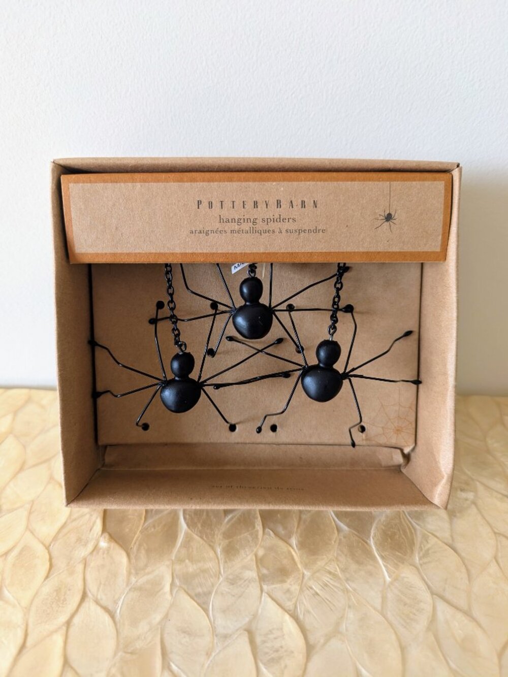 Hanging Spiders Set of 3 - NIB from Pottery Barn - Picture 8 of 8